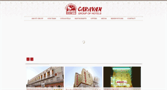 Desktop Screenshot of caravanhotels.com